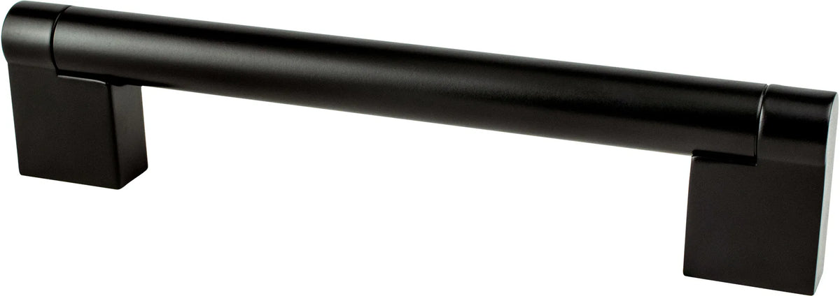 Contemporary Advantage Three 128mm CC Matte Black Bar Pull 9113-1055-P