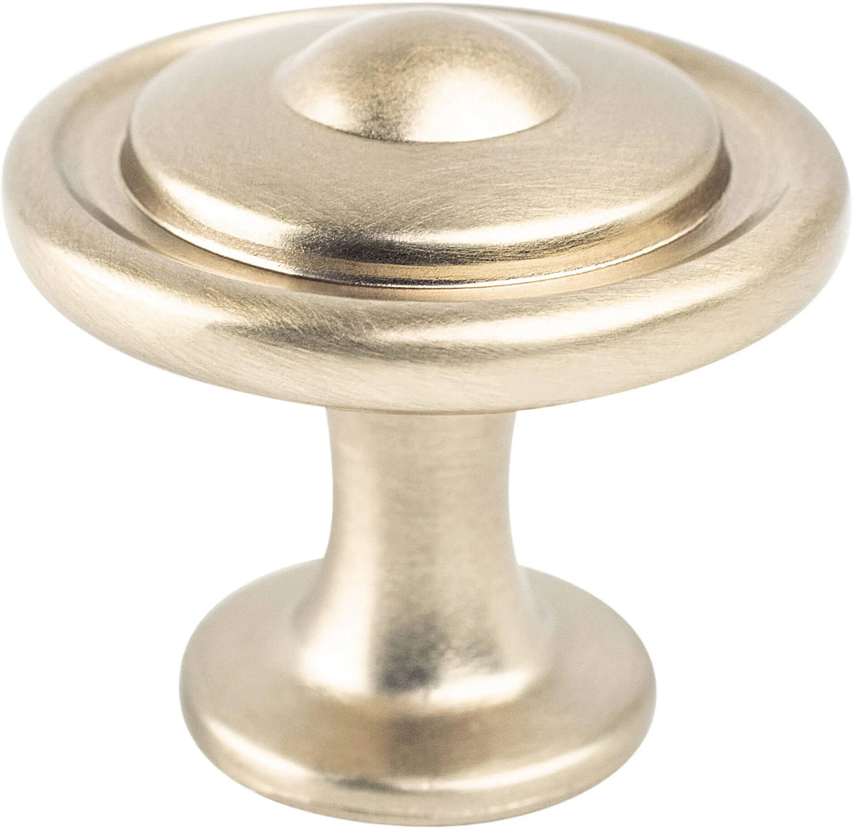 Traditional Advantage Three Champagne Button Knob 9169-10CZ-P