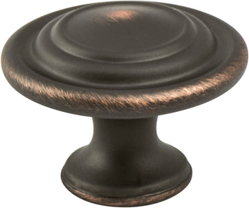 Traditional Advantage Four Verona Bronze Ringed Knob 9365-10VB-P