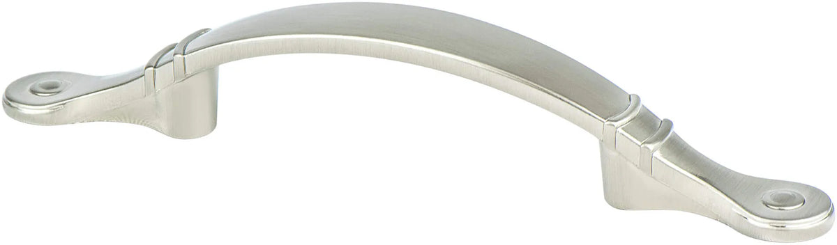 Traditional Advantage Four 3'' CC Brushed Nickel Ringed Arch Pull 9368-1BPN-P