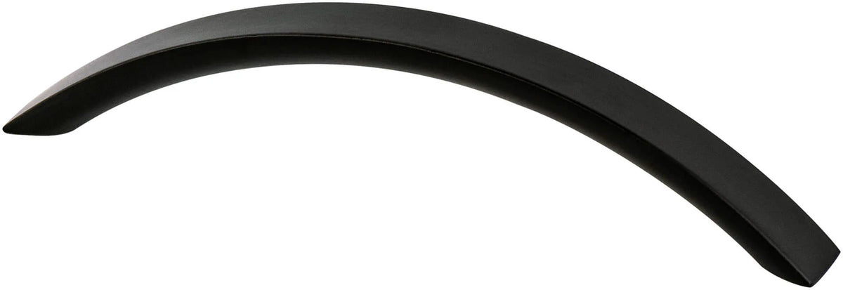 Contemporary Advantage Four 128mm CC Matte Black Flat Arch Pull 9400-1055-P