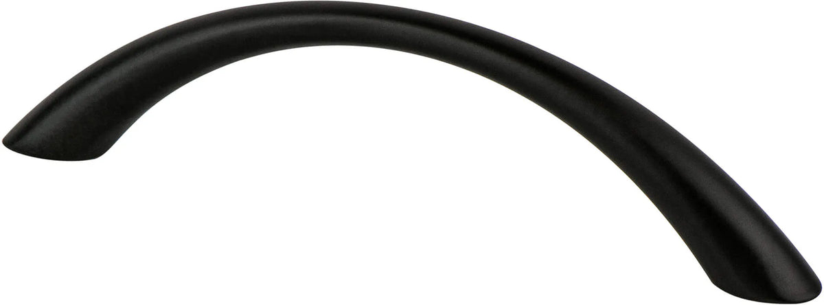 Contemporary Advantage Four 96mm CC Matte Black Tapered Arch Pull 9420-4055-P