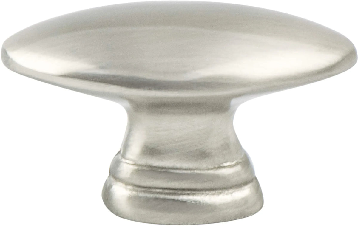 Advantage Plus Six Brushed Nickel Oval Knob 9426-1BPN-P