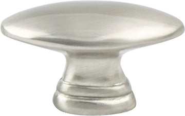 Advantage Plus Six Brushed Nickel Oval Knob 9426-1BPN-P
