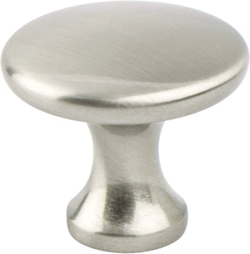 Contemporary Advantage Five Brushed Nickel Narrow Round Knob 9429-1BPN-P