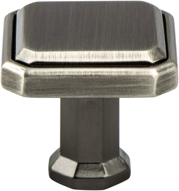 Harmony Vintage Nickel Knob 9580-1VTN-P