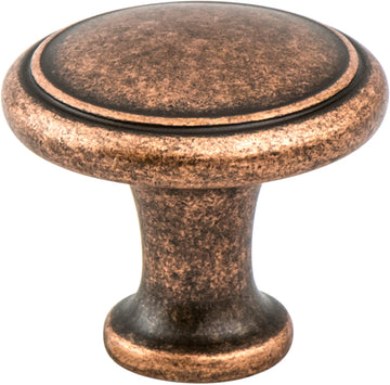 American Classics Weathered Copper Ringed Knob 9925-1WC-P