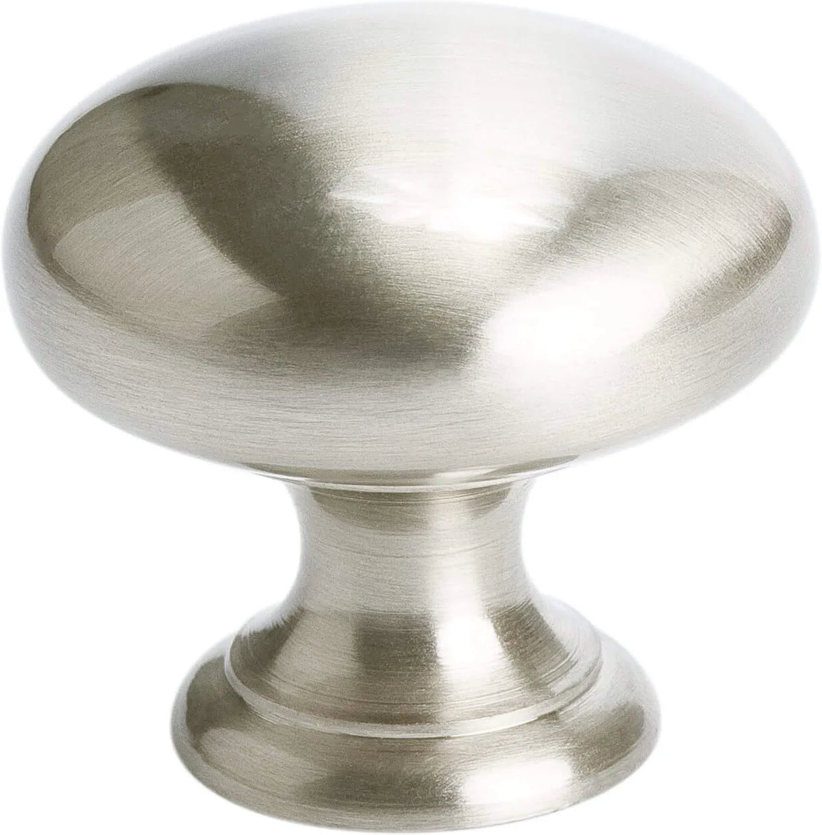 Plymouth Brushed Nickel Round Knob 9956-1BPN-P