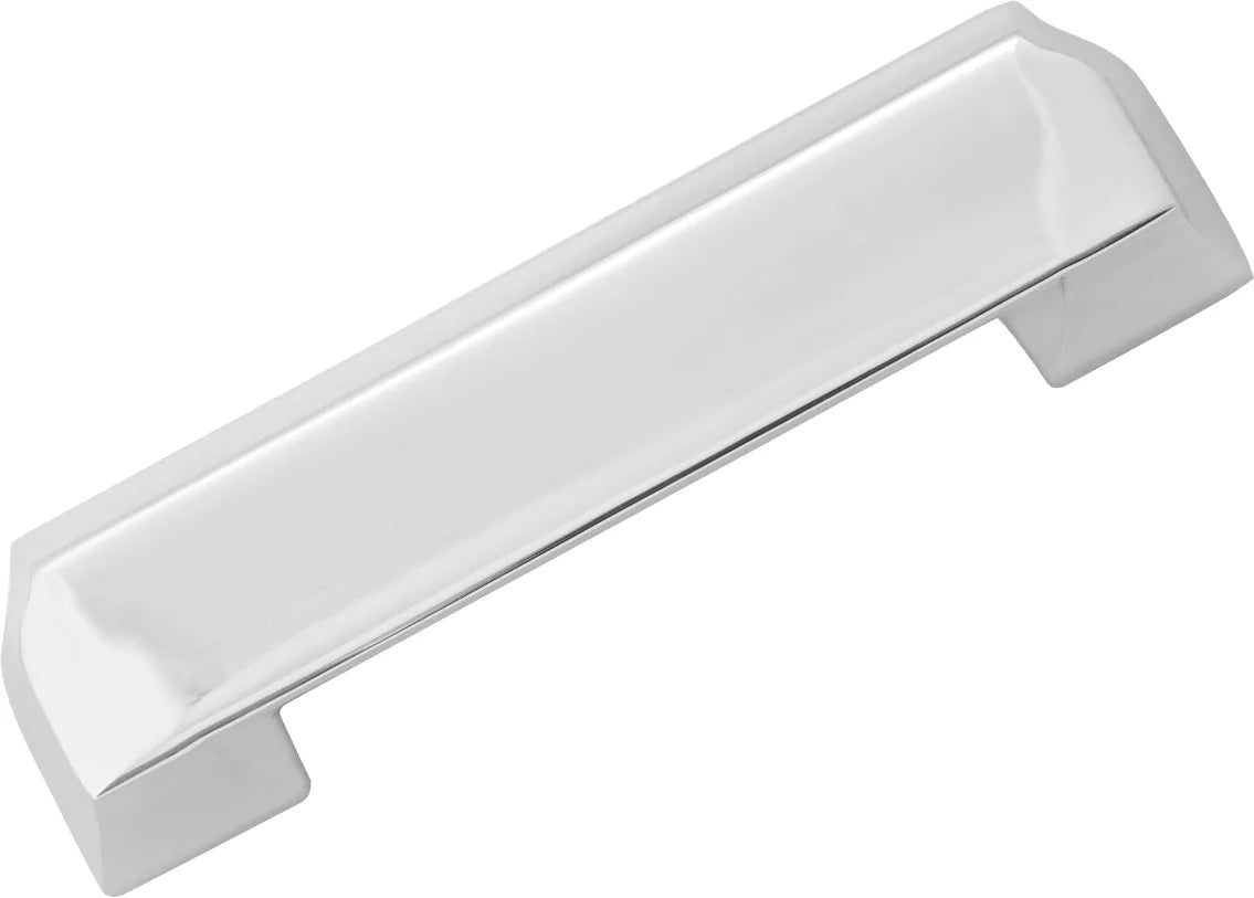 Studio II Collection Cup Pull 3'', 3-3/4'' & 5-1/16'' (128mm) cc Polished Nickel Finish B055568-14