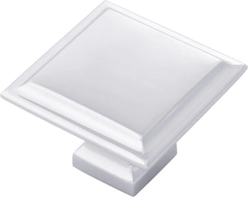 Studio II Collection Knob 1-1/2'' Square Chrome Finish B055577-CH