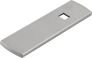Bijou Astoria Collection Backplate 3-1/2'' x 7/8'' Satin Nickel Finish B056380-SN