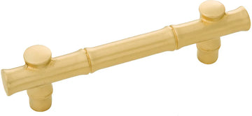 Bijou Junzi Junzi Pull 3-3/4'' cc Satin Brass Finish B056656-04