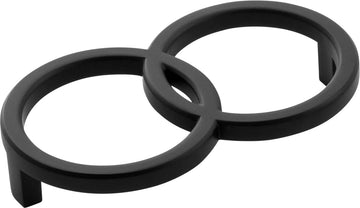 Bijou Mingle Pull 4-1/16'' cc Matte Black Finish B076344-MB