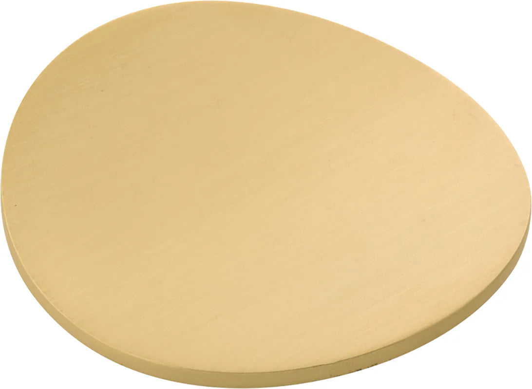 Vale Collection Knob 3'' diam Brushed Golden Brass Finish B076527-BGB