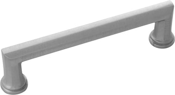 Facette Collection Pull 3-3/4'' cc Stainless Steel Finish B076541-SS