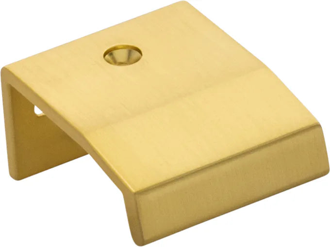 Bijou Fringe Finger Pull 7/8'' cc 1-3/8'' x 1-3/4'' Brushed Golden Brass Finish B076559-BGB