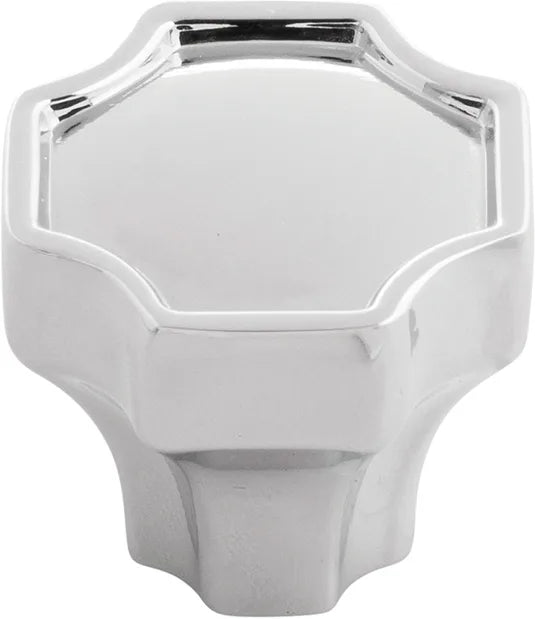 Monarch Collection Knob 1-1/4'' x 1-1/4'' Chrome Finish B076636-CH