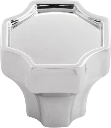 Monarch Collection Knob 1-1/4'' x 1-1/4'' Chrome Finish B076636-CH