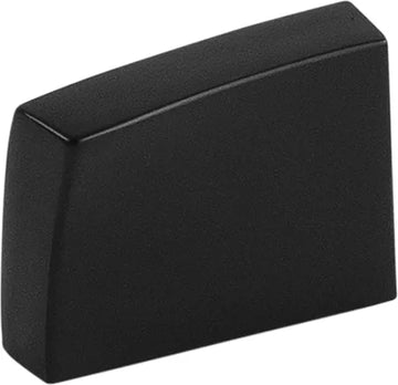 Flex Collection Knob 1-7/16'' x 9/16'' Matte Black Finish B076717-MB