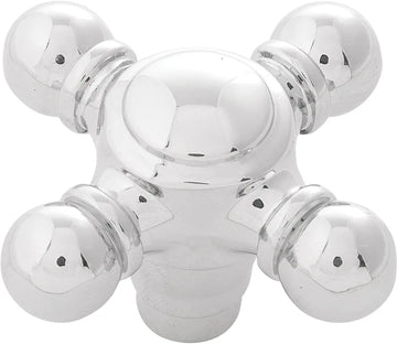 Fuller Collection Knob 2-1/8'' x 2-1/8'' Chrome Finish B076809-CH