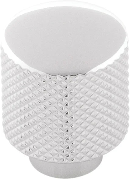 Verge Collection Knob 7/8'' diam Chrome Finish B076864-CH