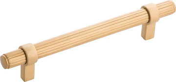 Sinclaire Collection Pull 5-1/16'' cc Brushed Golden Brass Finish B076890-BGB