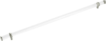 Bijou Paramount Pull 27-1/8'' cc Crysacrylic with Satin Nickel Finish B077011-CASN