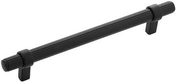 Sinclaire Collection Pull 6-5/16'' cc Matte Black Finish B077051-MB