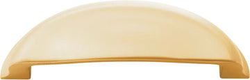 Fuller Collection Cup Pull 3-3/4'' cc Brushed Golden Brass Finish B077090-BGB