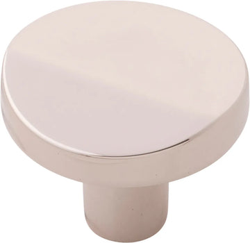 Veer Collection Knob 1-3/8'' diam Polished Nickel Finish B077153-14