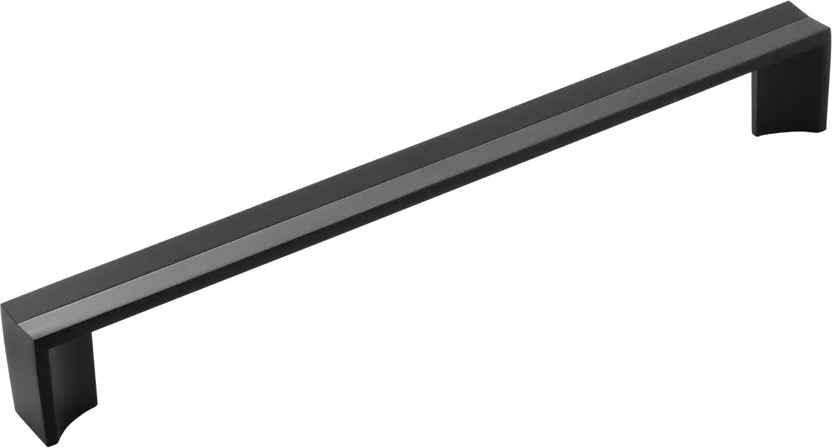 Avenue Collection Appliance Pull 12'' cc Matte Black Finish B077287-MB