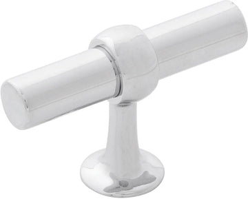 Ostia Collection T-Knob 2-1/2'' X 13/16'' Chrome Finish B077328-CH