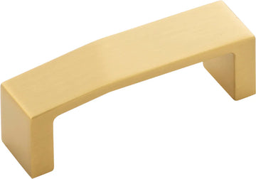 Veer Collection Pull 3'' cc Brushed Golden Brass Finish B077400-BGB