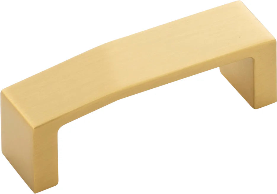 Veer Collection Pull 3'' cc Brushed Golden Brass Finish B077400-BGB
