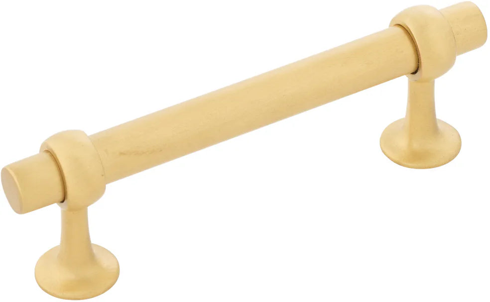 Ostia Collection Pull 3-3/4'' cc Brushed Golden Brass Finish B077523-BGB