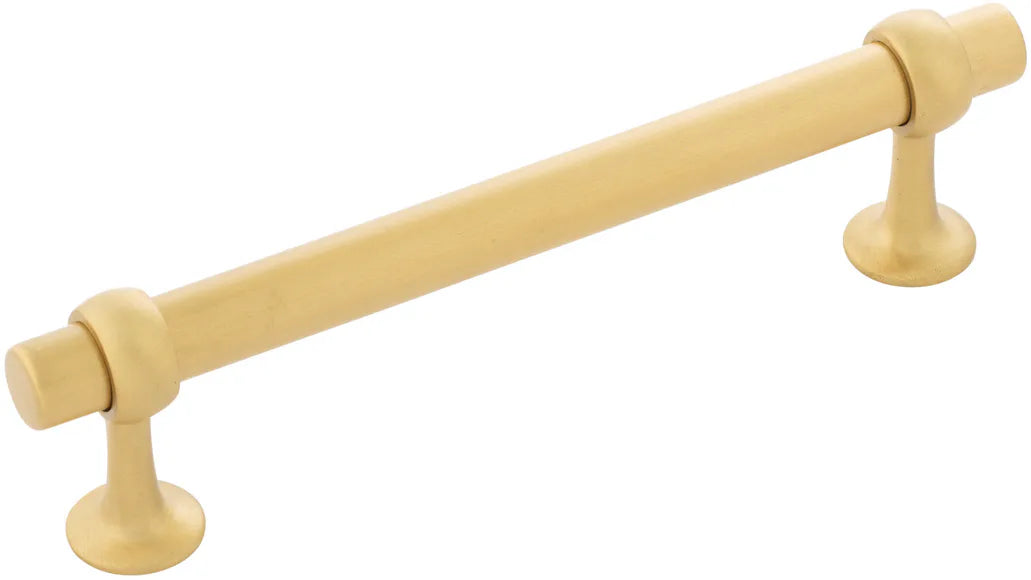 Ostia Collection Pull 5-1/16'' cc Brushed Golden Brass Finish B077524-BGB