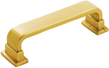 Brighton Collection Pull 3-3/4'' cc Brushed Golden Brass Finish B077893BGB