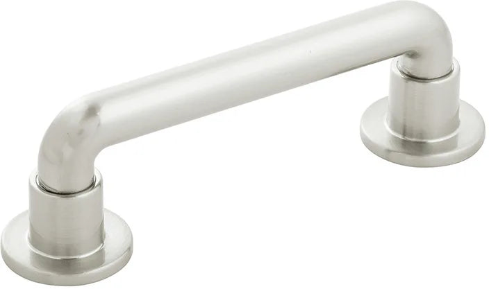 Urbane Collection Pull 3-3/4'' cc Satin Nickel Finish B077947SN