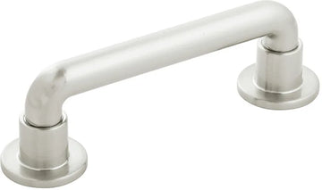 Urbane Collection Pull 3-3/4'' cc Satin Nickel Finish B077947SN