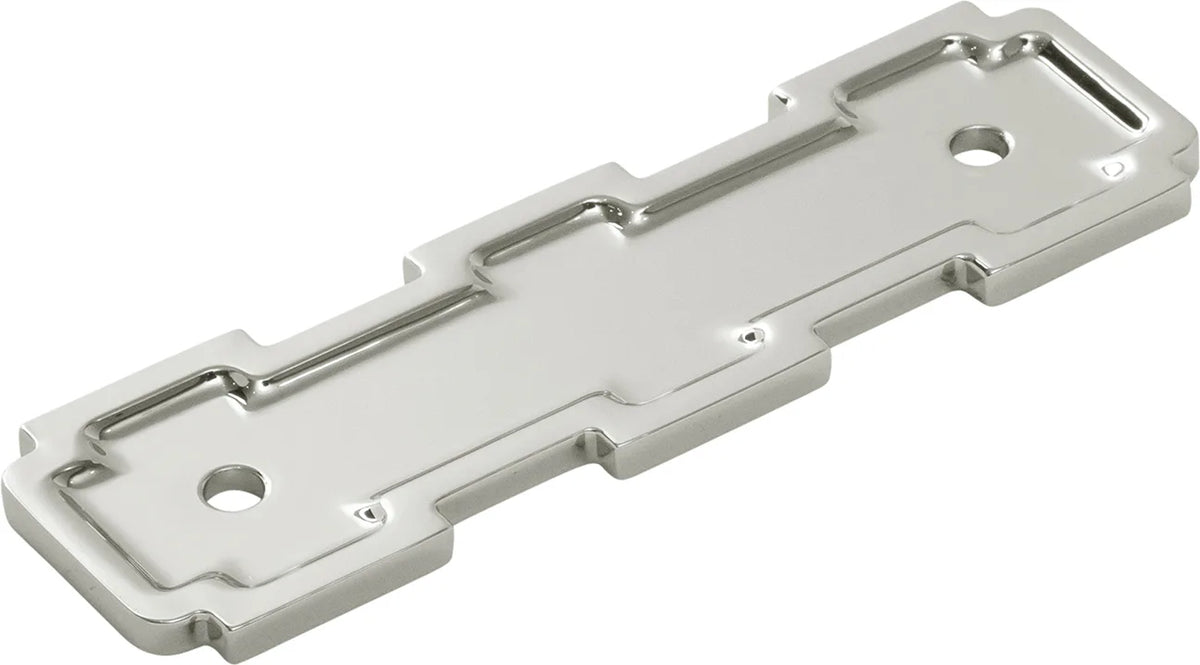 Coventry Collection Pull Backplate 3'' cc Polished Nickel Finish B07799614