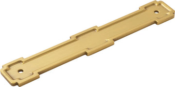 Coventry Collection Pull Backplate 6-5/16'' cc Brushed Golden Brass Finish B077999BGB