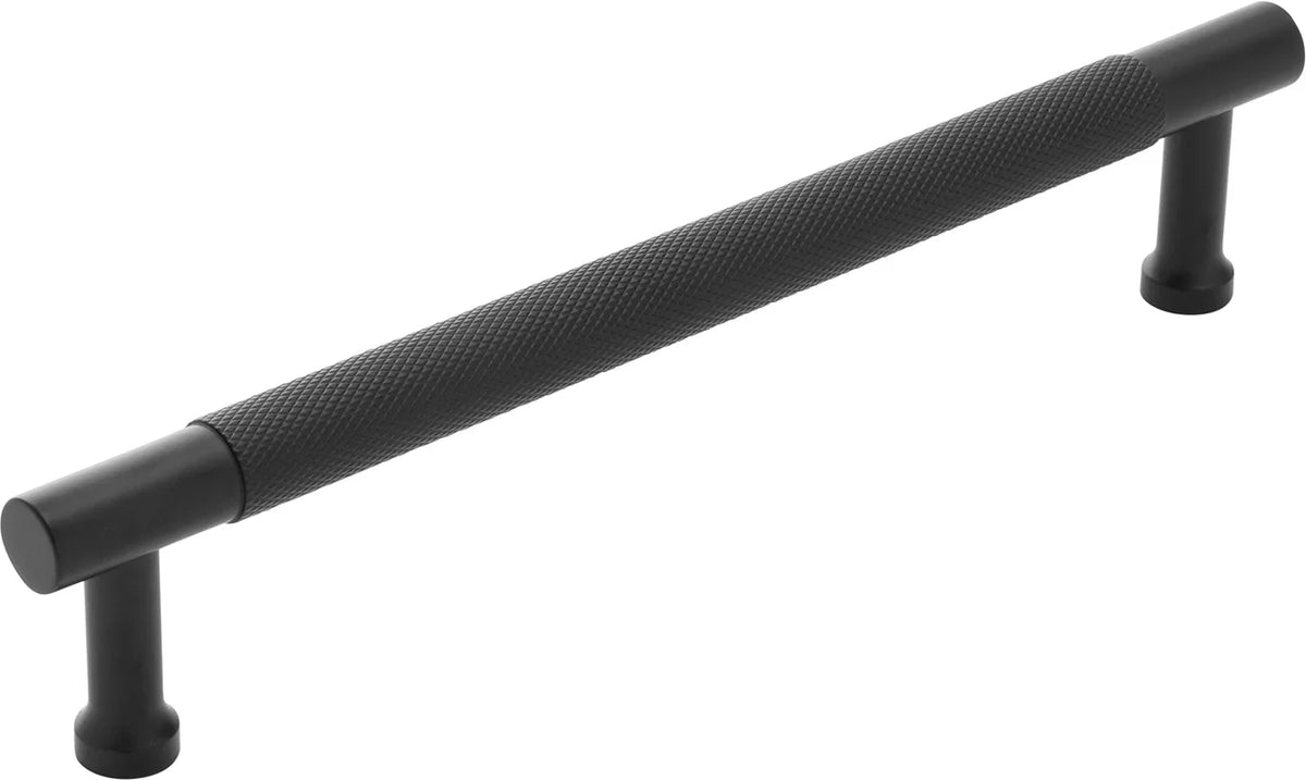Verge Collection Pull 6-5/16'' cc Matte Black Finish B079414-MB