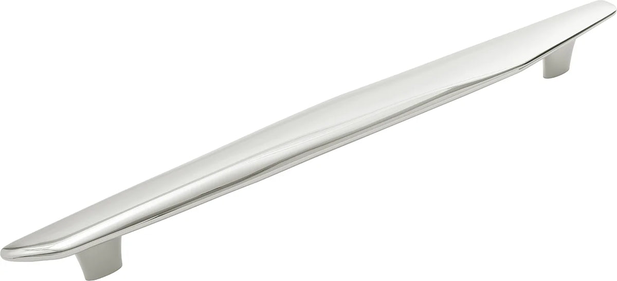 Pebble Collection Appliance Pull 18'' cc Polished Nickel Finish B079718-14
