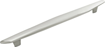 Pebble Collection Appliance Pull 18'' cc Satin Nickel Finish B079718-SN