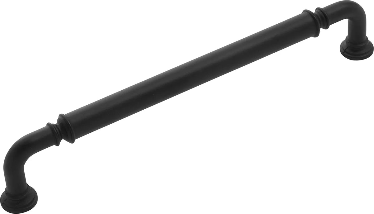 Berkshire Pull 7-9/16'' cc Matte Black Finish B079923-MB