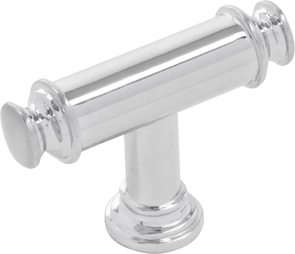 Berkshire T-Knob 2-1/8'' x 11/16'' Chrome Finish B079928-CH