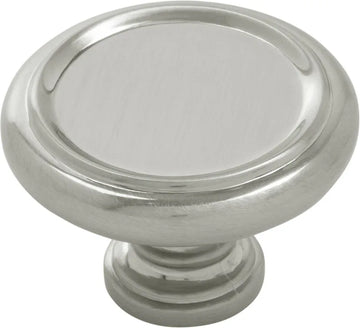 Berkshire Knob 1-1/2'' diam Satin Nickel Finish B079931-SN