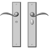 Bathroom Lock - Maximum C-C - 188mm