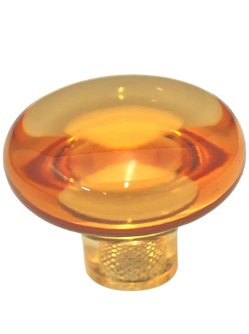 Mango Clear Mushroom Knob