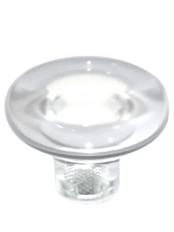 Ice Clear Mushroom Knob